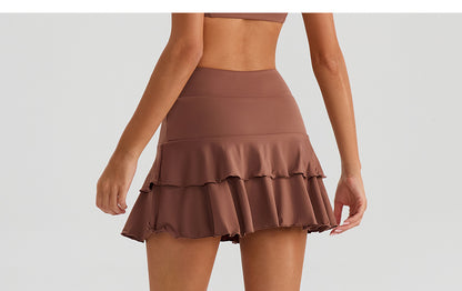 SOLBANA Court Club Ruffle Tennis Skirt alternate view