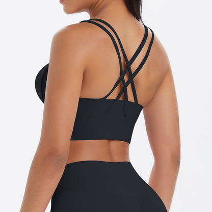 SOLBANA Form Double-Strap Crossback Bra - alternate product view