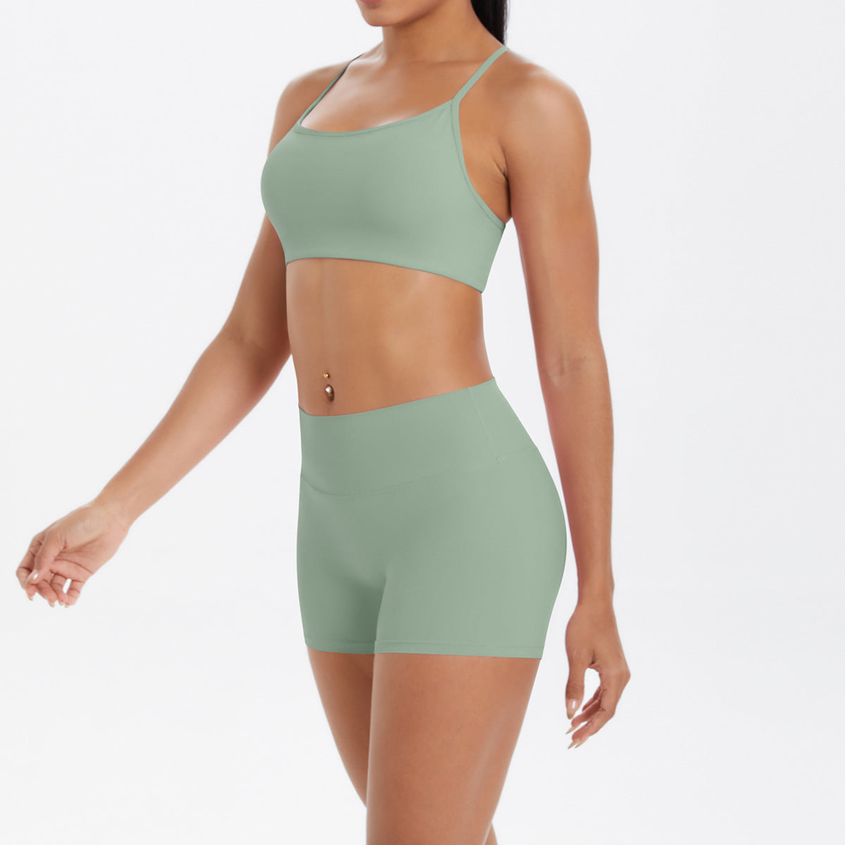 SOLBANA Studio Sling 2-Piece Short Set - alternate product view