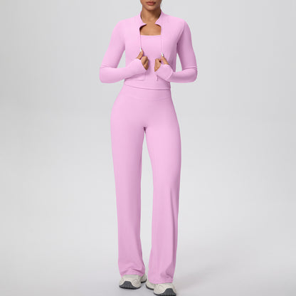 SOLBANA Coast Travel 3-Piece Pant Set - alternate view