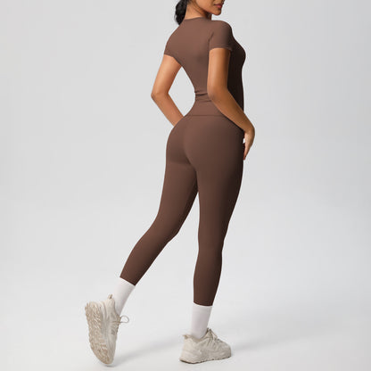 SOLBANA Form Tee 2-Piece Legging Set - alternate product view