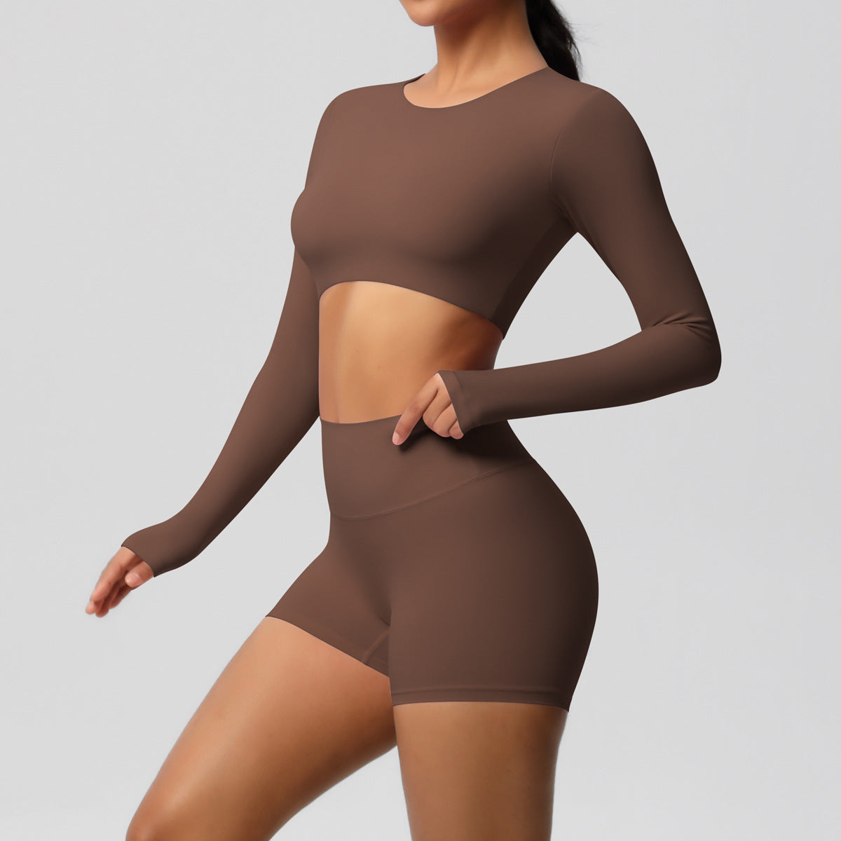 SOLBANA Studio Brushed 2-Piece Short Set - alternate product view