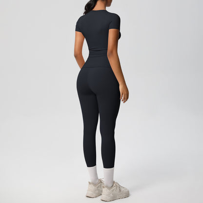 SOLBANA Form Tee 2-Piece Legging Set - alternate product view