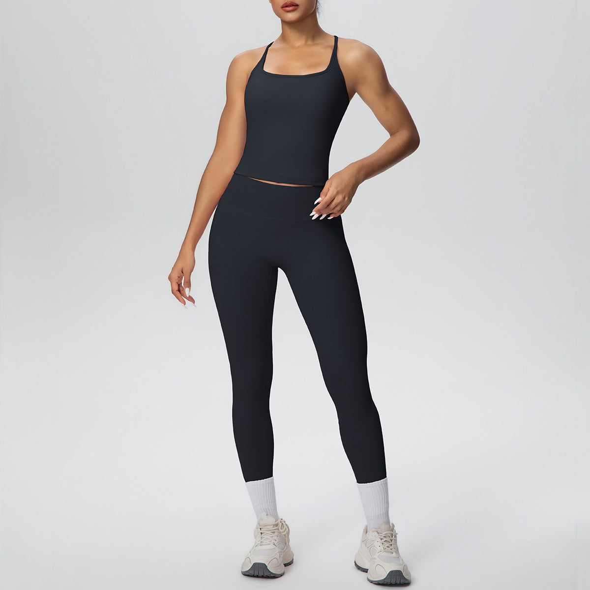 SOLBANA Form H-Back 2-Piece Legging Set - alternate product view