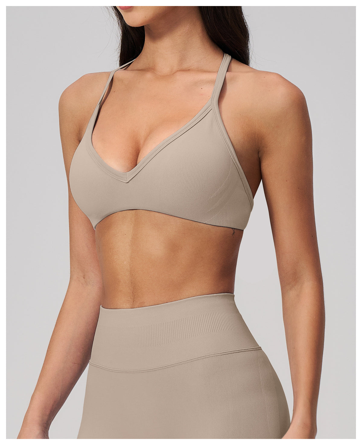 SOLBANA Studio Seamless Halter Bra - alternate product view