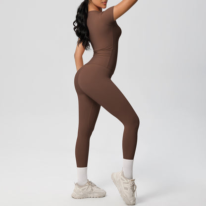 SOLBANA Form Tee 2-Piece Legging Set - alternate product view