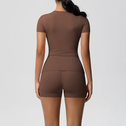 SOLBANA Form Tee 2-Piece Short Set - alternate product view
