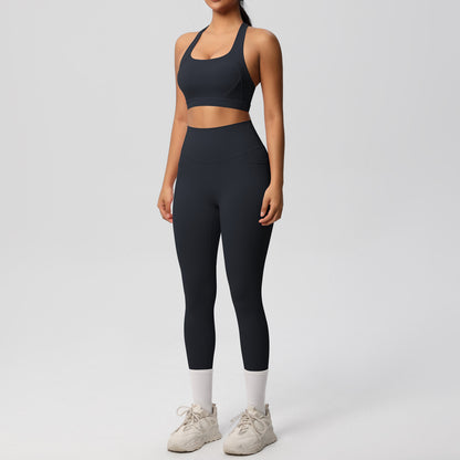 SOLBANA Studio Cutout 2-Piece Legging Set - alternate product view