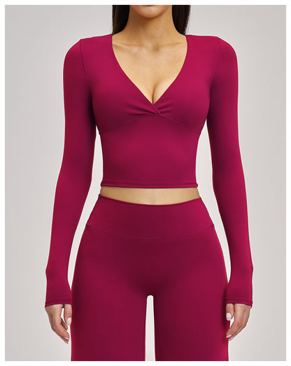 SOLBANA Studio Ruched Long Sleeve - alternate product view