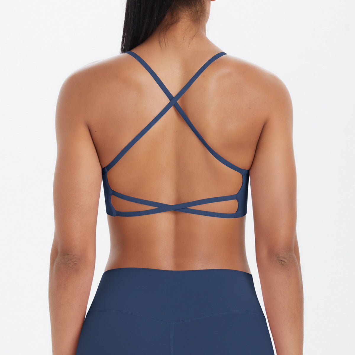 SOLBANA Studio Tie Crossback Bra - alternate product view