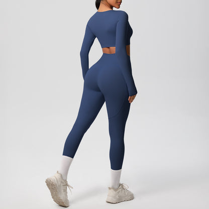 SOLBANA Studio Brushed 2-Piece Legging Set - alternate product view