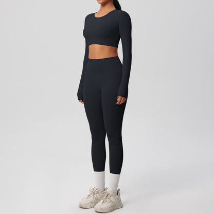 SOLBANA Form Long-Sleeve 2-Piece Legging Set - alternate product view