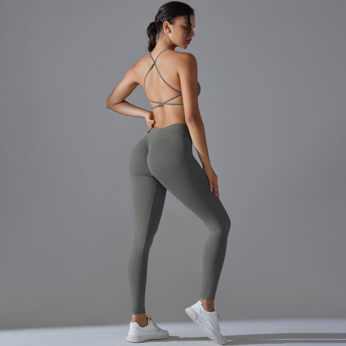 SOLBANA Studio Halter V-Waist Set - alternate product view