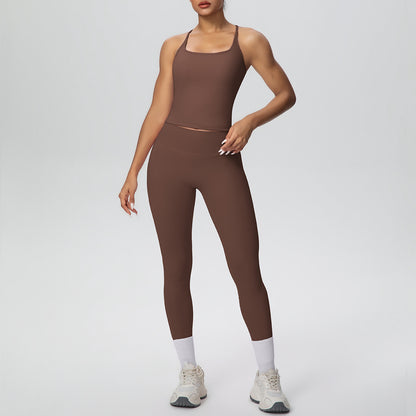 SOLBANA Form H-Back 2-Piece Legging Set - alternate product view