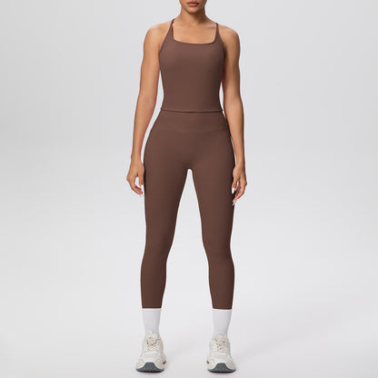 SOLBANA Form Pocket 2-Piece Legging Set - alternate product view