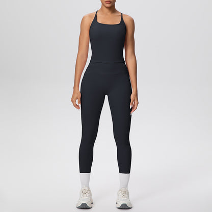 SOLBANA Form Pocket 2-Piece Legging Set - alternate product view