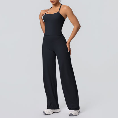 SOLBANA Studio Tie-Strap 2-Piece Pant Set - alternate product view