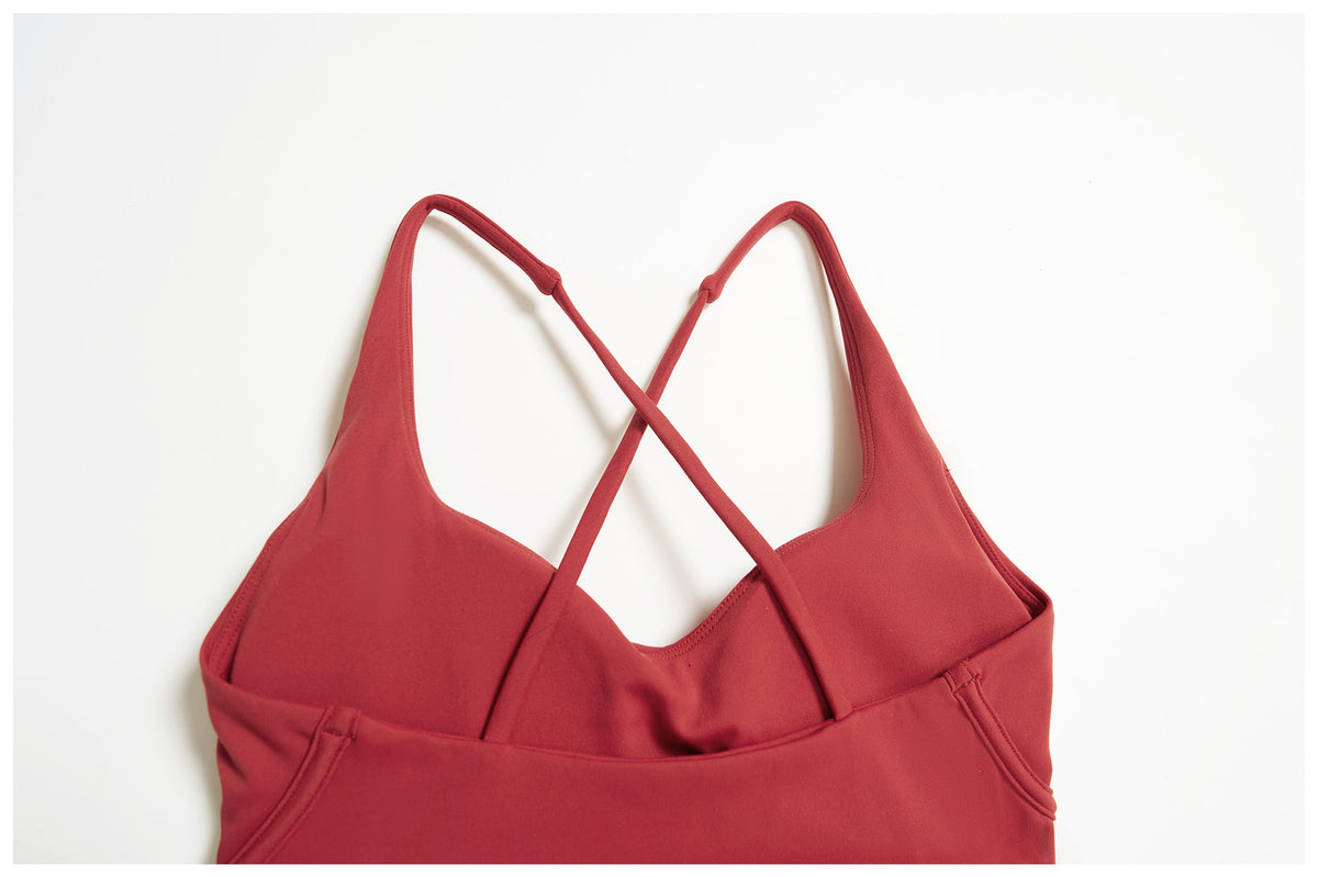SOLBANA Studio Cutout Crossback Bra - alternate product view