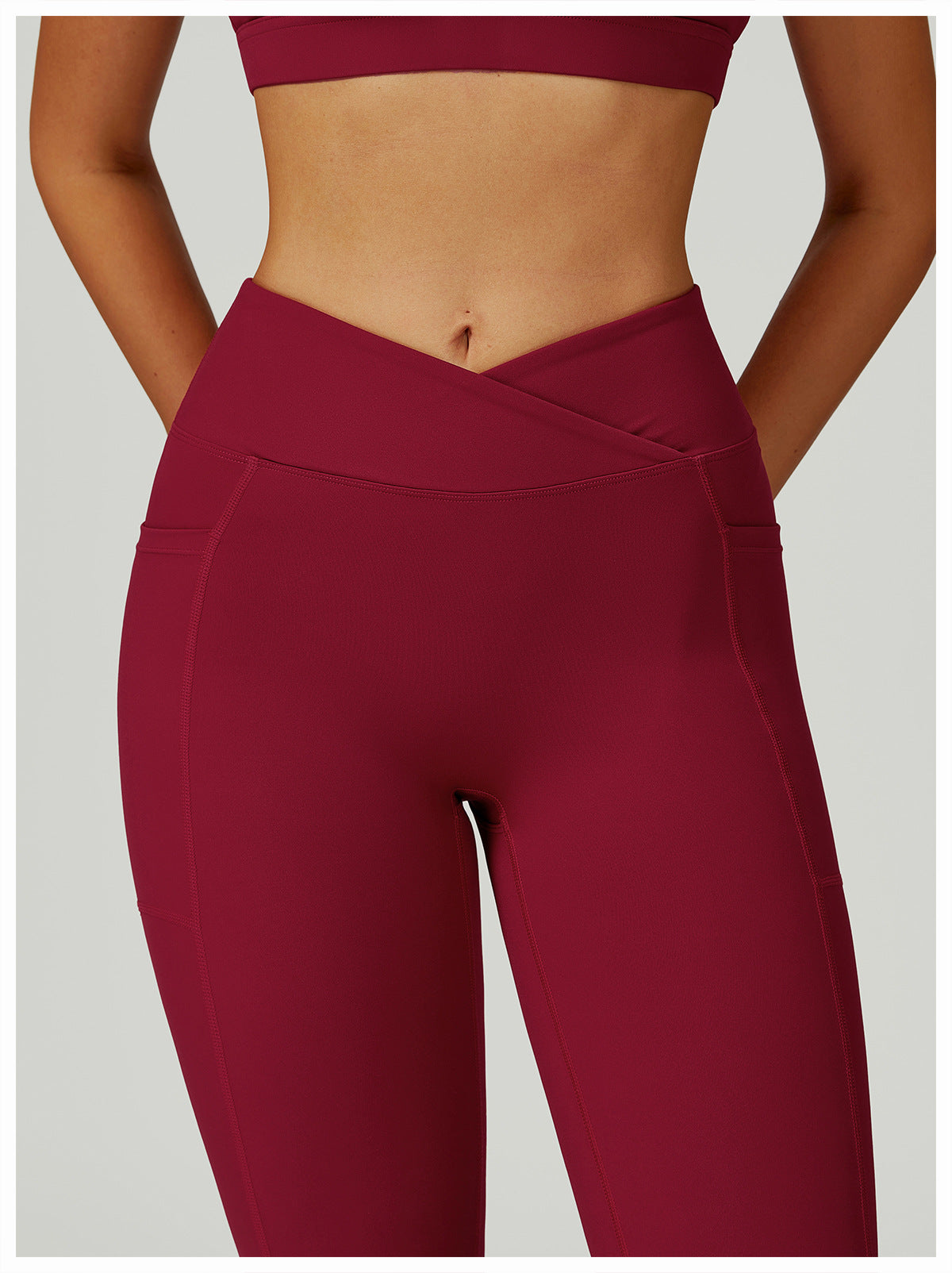 SOLBANA Studio Cross-Waist Legging - alternate product view
