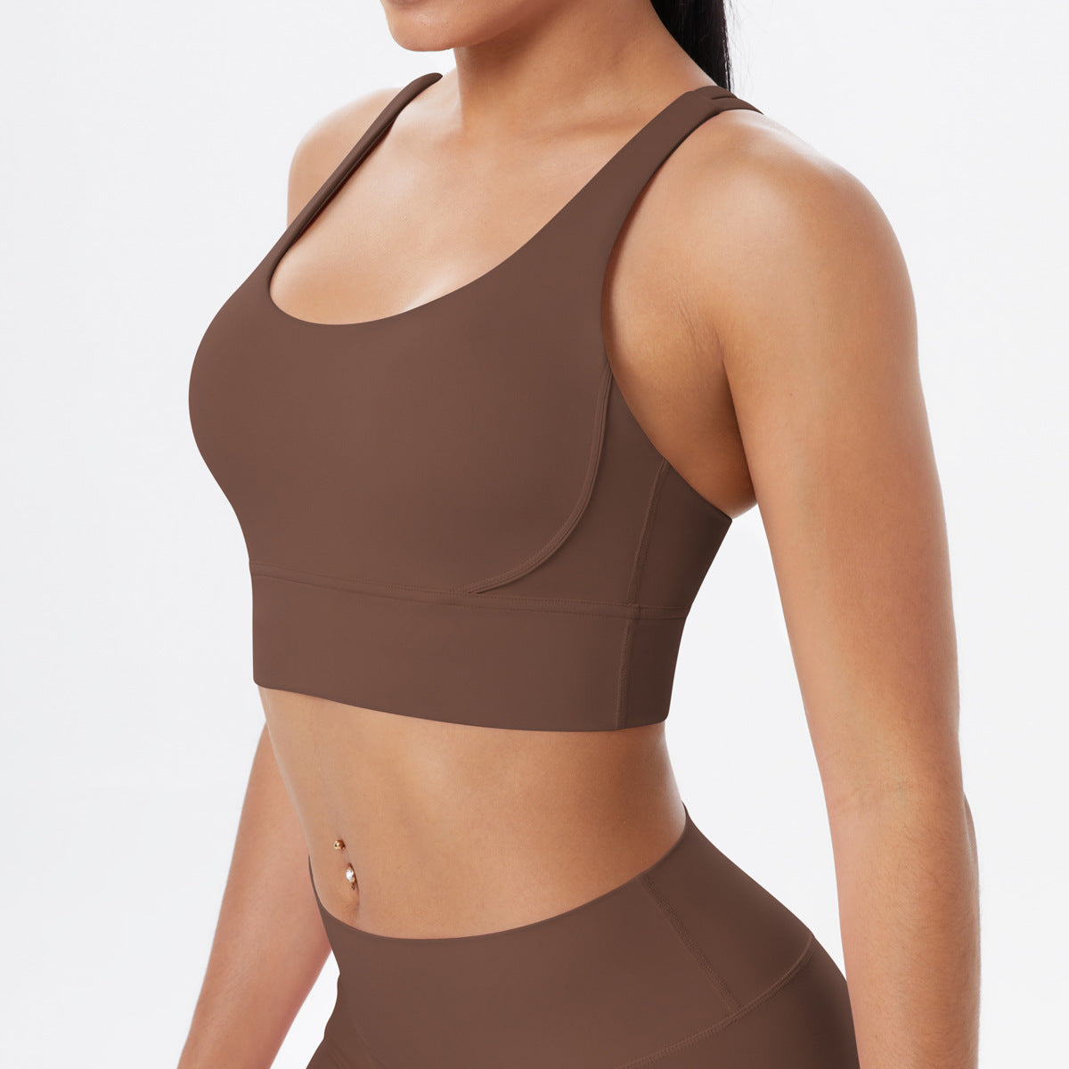 SOLBANA Form Double-Strap Crossback Bra - alternate product view