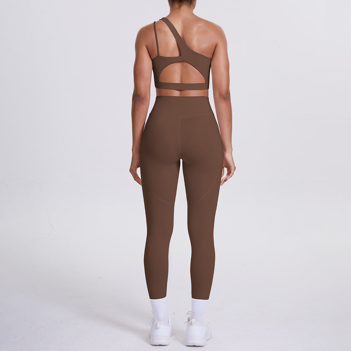 SOLBANA Studio One-Shoulder Pocket Legging Set - alternate product view