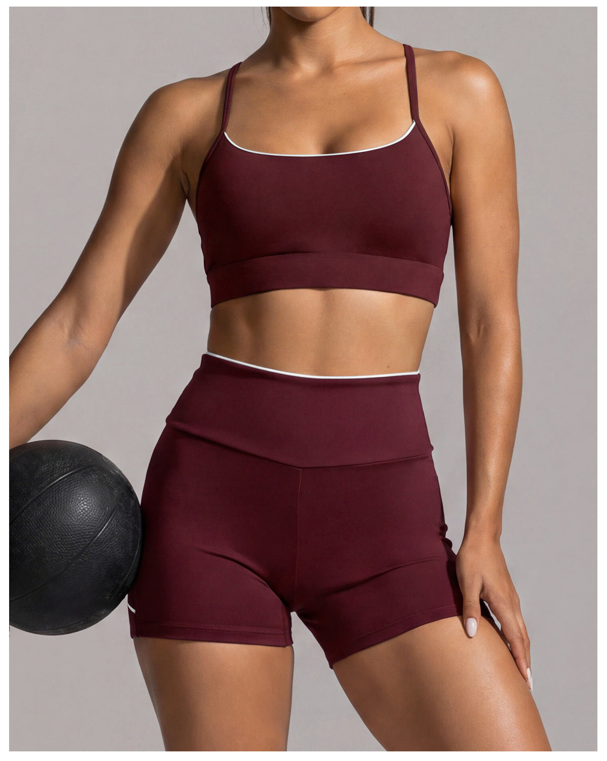 SOLBANA Riviera Contrast 2-Piece Short Set - alternate product view