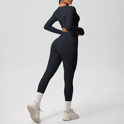 SOLBANA Studio Brushed 2-Piece Legging Set - alternate product view