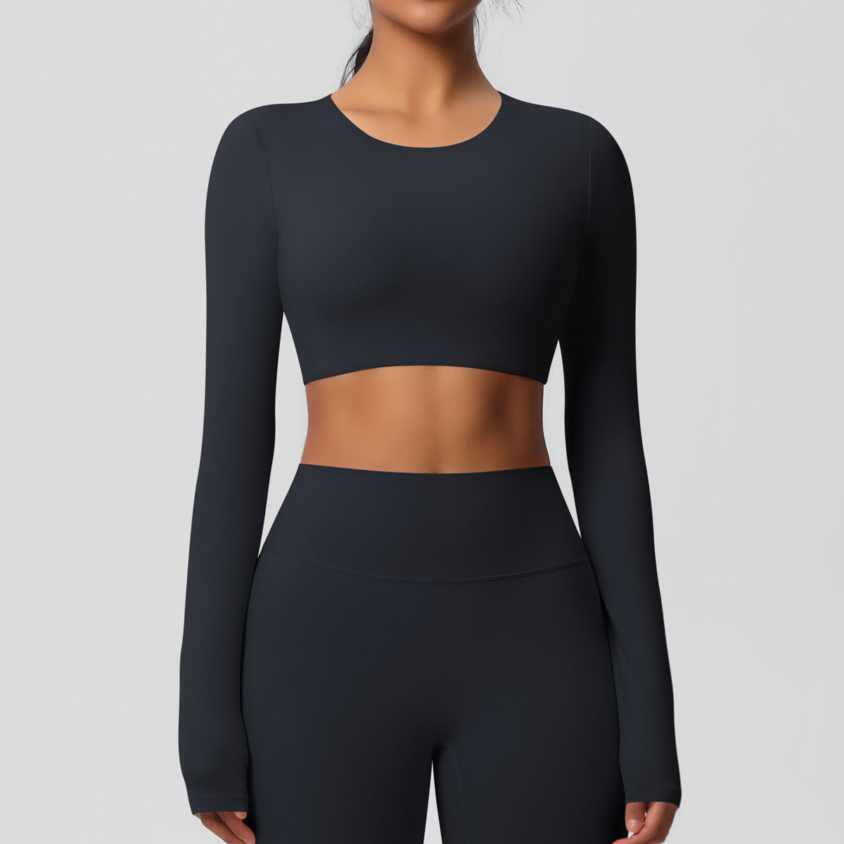 SOLBANA Studio Brushed Sculpt Long Sleeve - alternate product view