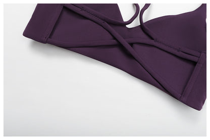 SOLBANA Studio Lace-Up Bra