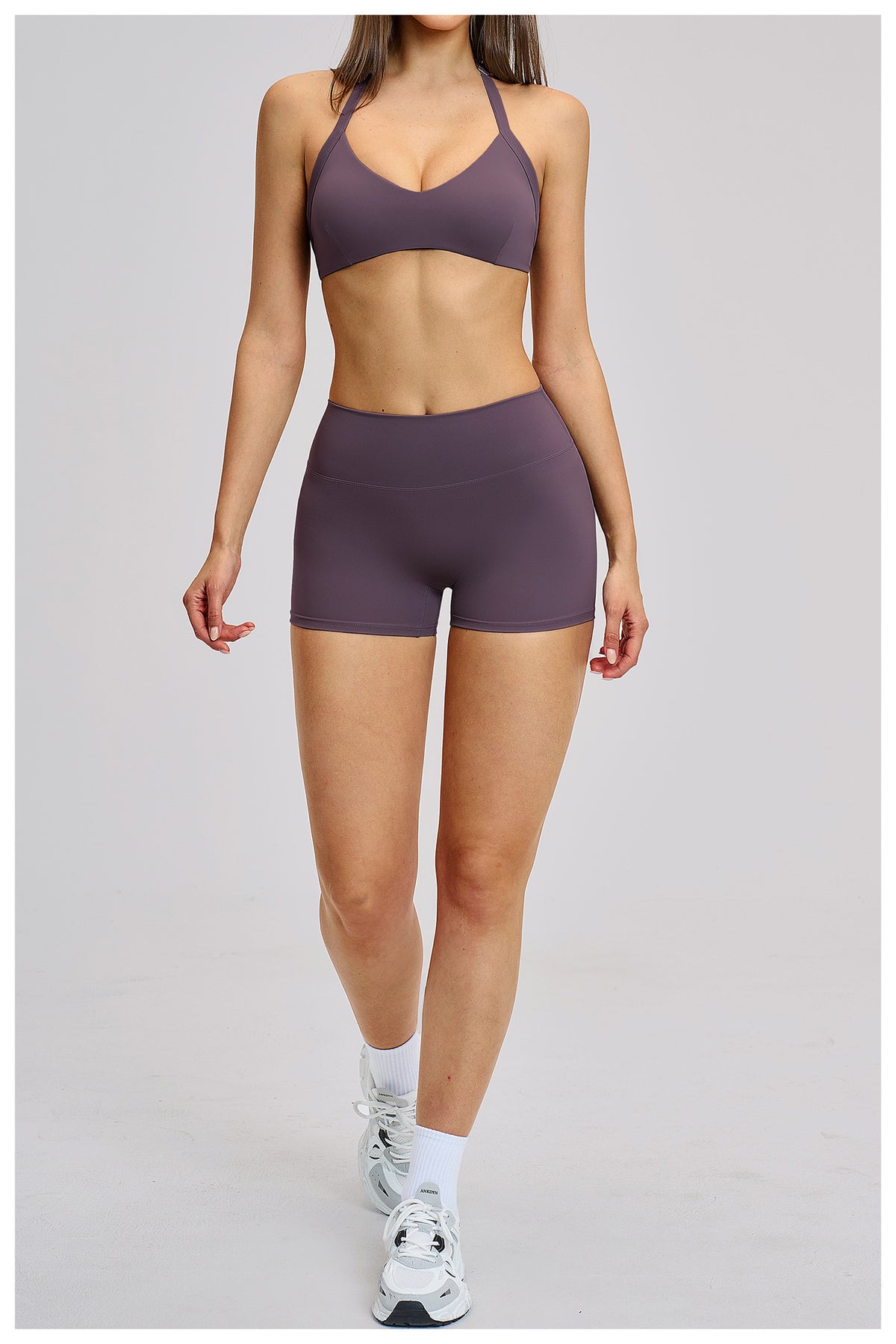 SOLBANA Studio Cutout Halter 2-Piece Short Set - alternate product view