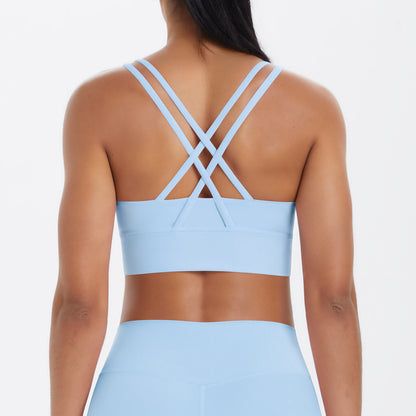 SOLBANA Form Double-Strap Crossback Bra