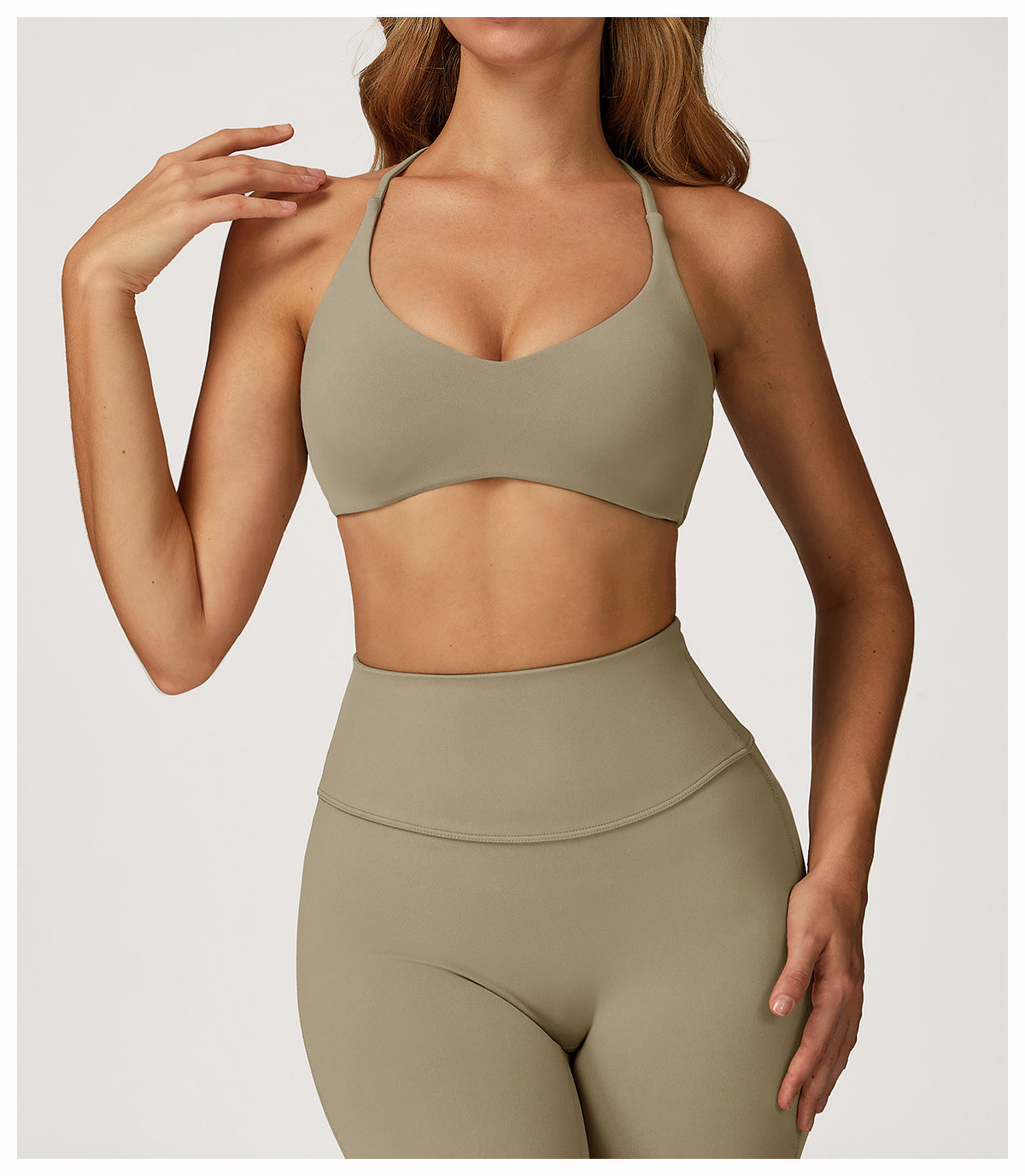 SOLBANA Studio Lace-Up Bra