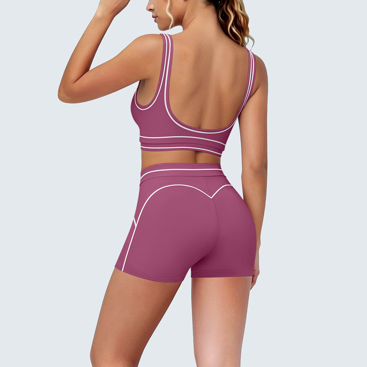 SOLBANA Contour Contrast Short Set product detail