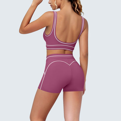 SOLBANA Contour Contrast Short Set product detail