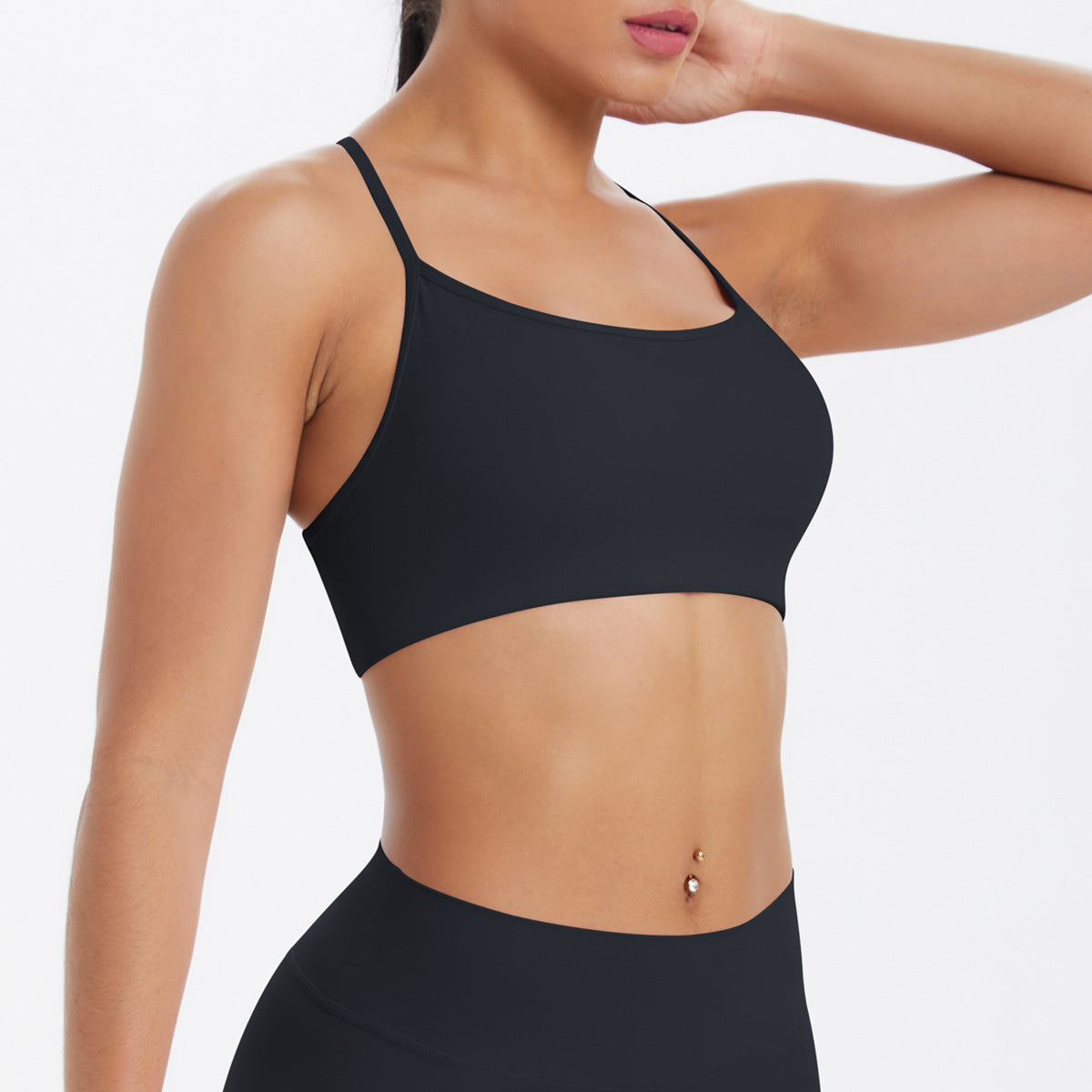 SOLBANA Studio Tie Crossback Bra - alternate product view
