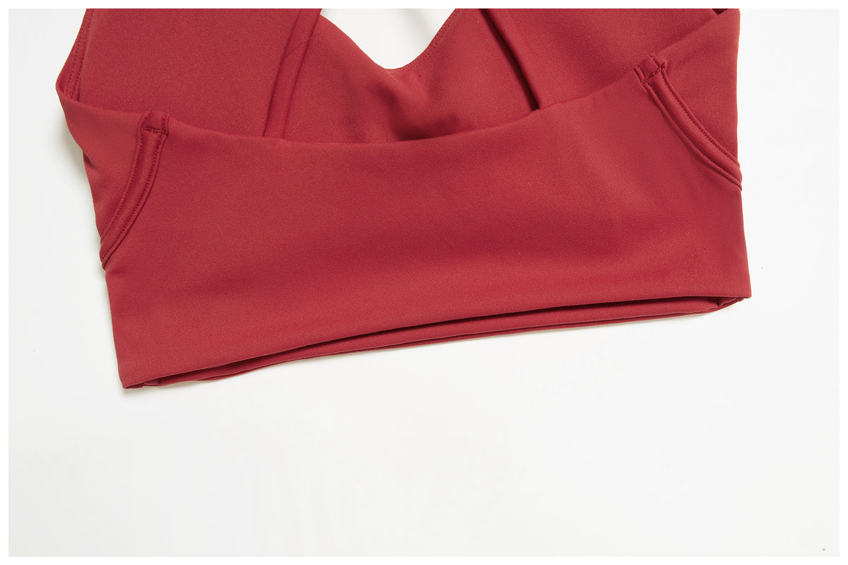 SOLBANA Studio Cutout Crossback Bra - alternate product view