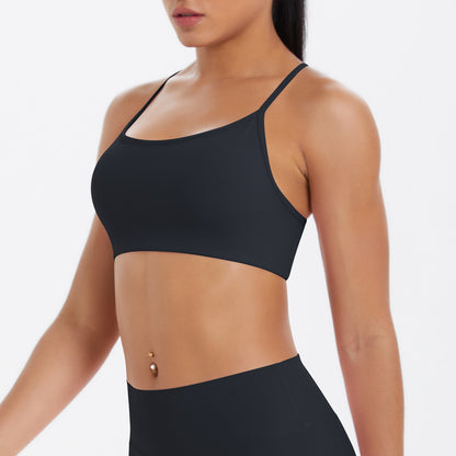 SOLBANA Studio Tie Crossback Bra - alternate product view