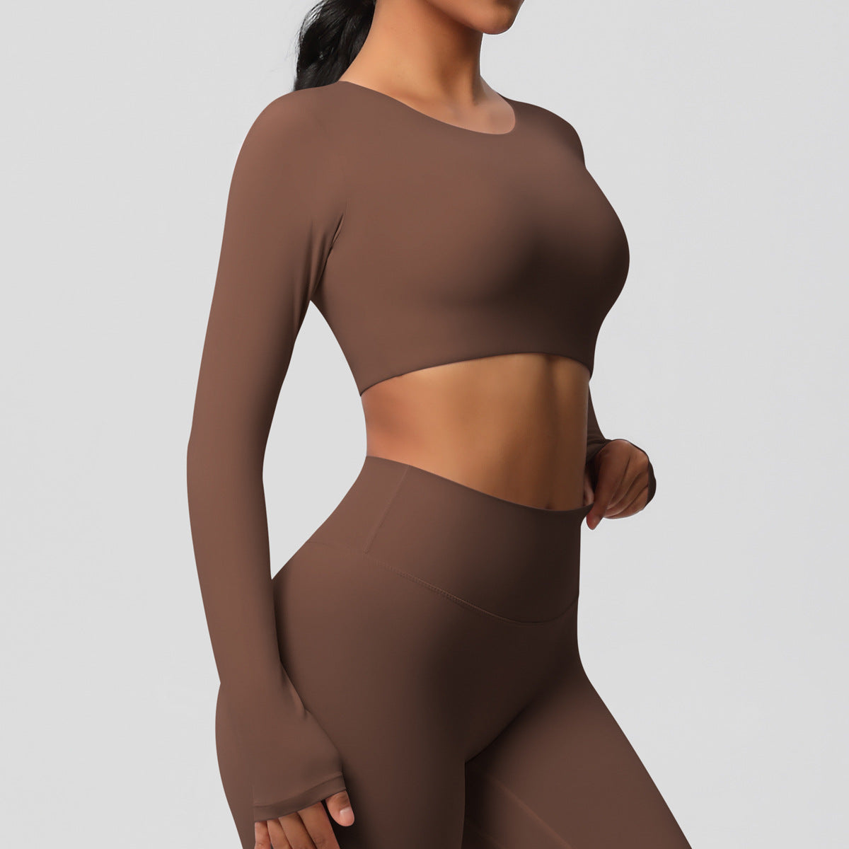 SOLBANA Studio Brushed Sculpt Long Sleeve - alternate product view