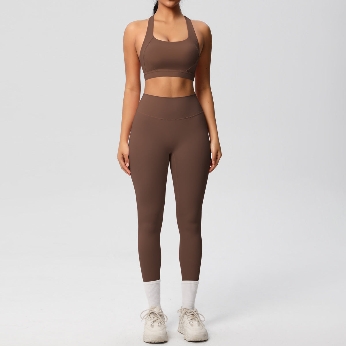 SOLBANA Studio Tie-Back 2-Piece Legging Set - alternate product view