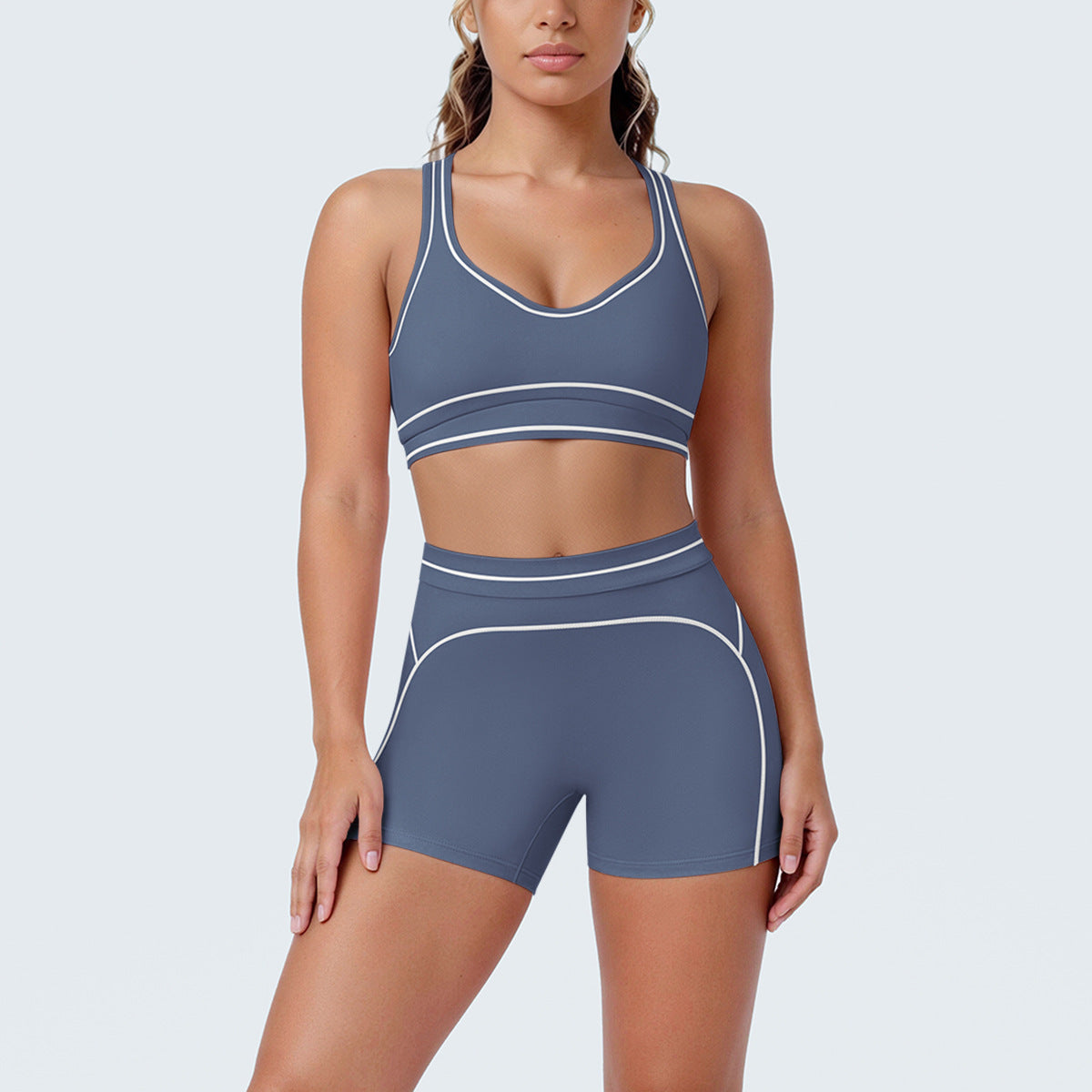 SOLBANA Contour Contrast Short Set product detail