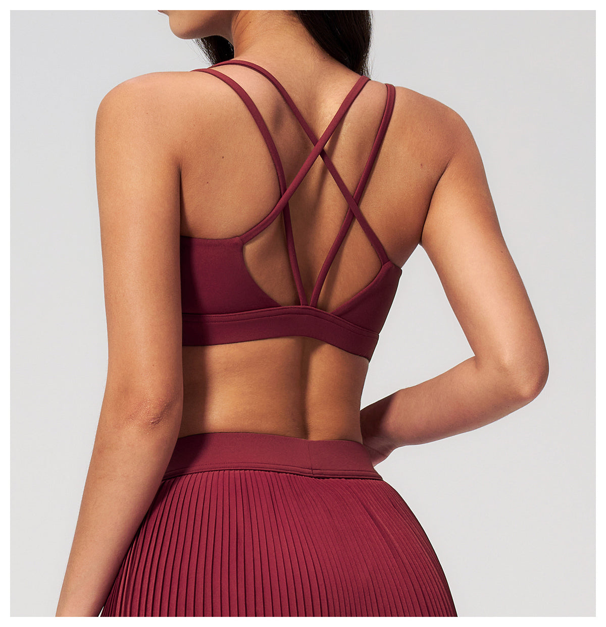 SOLBANA Studio Cutout Back Bra - alternate product view