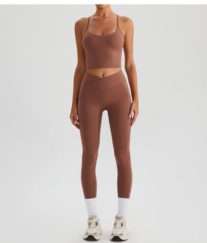 SOLBANA Form Cross-Waist Pocket Legging - alternate product view