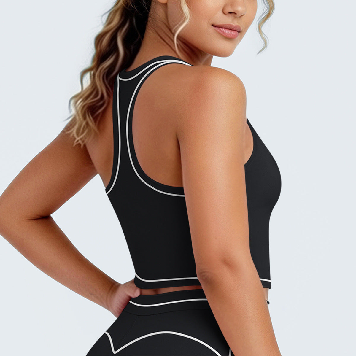SOLBANA Contour H-Back Tank - alternate product view