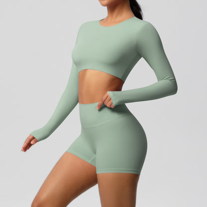SOLBANA Studio Brushed 2-Piece Short Set - alternate product view