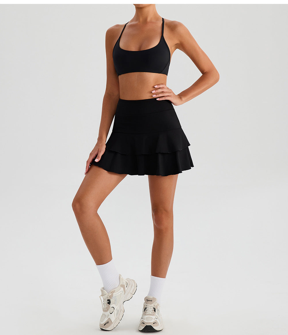 SOLBANA Court Club Ruffle Tennis Skirt alternate view