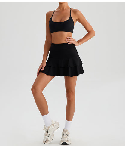 SOLBANA Court Club Ruffle Tennis Skirt alternate view