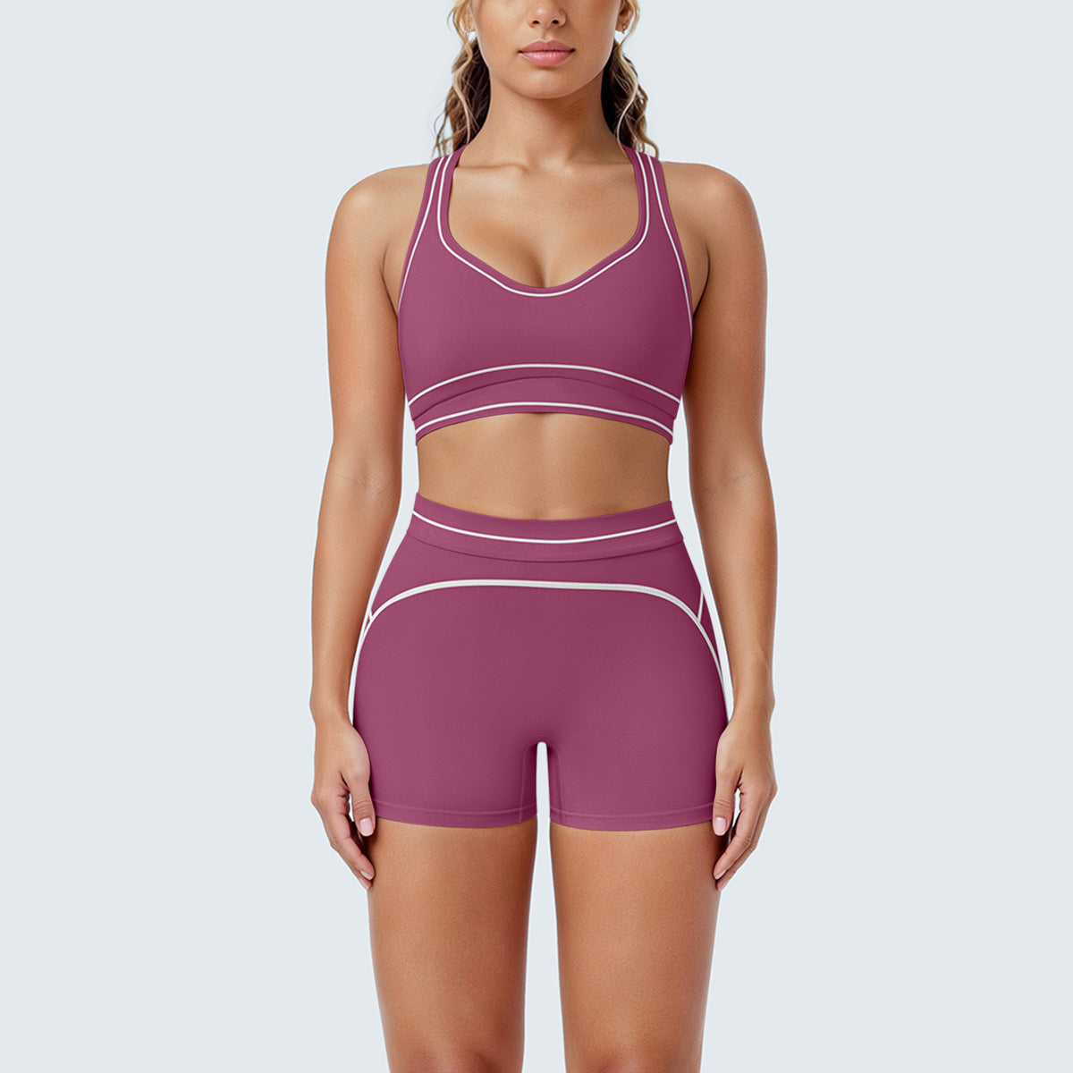 SOLBANA Contour Contrast Short Set product detail