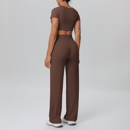 SOLBANA Coast Tee 2-Piece Pant Set - alternate product view