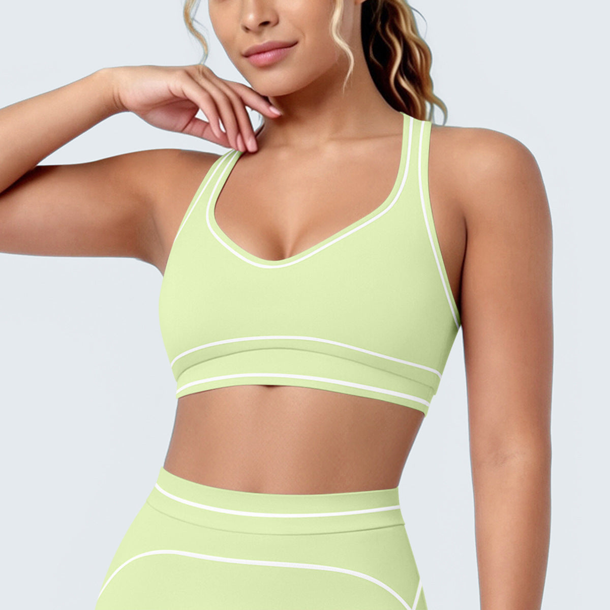 SOLBANA Contour Contrast U-Back Bra - alternate view