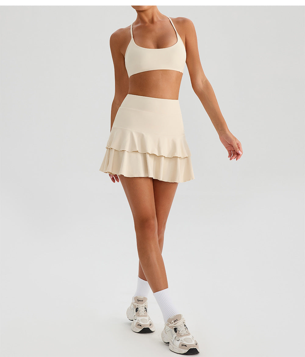 SOLBANA Court Club Ruffle Tennis Skirt alternate view